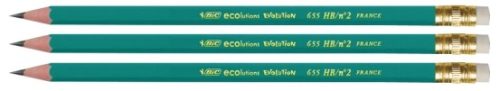 Ceruza BIC Evolution Original hajlékony 655 HB radíros