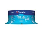 CD-R lemez, 700MB, 52x, hengeren, Verbatim DataLife (43432)