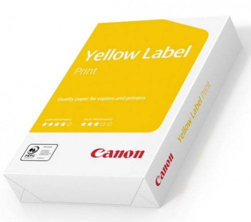 Papír Canon Yellow Label Print A/4 80G/M2 fehér, 500 lap/csomag