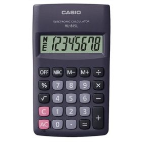 Casio HL-815 zsebszámológép 8dig. 