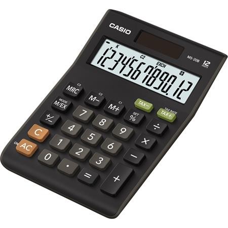Casio MS-20B Asztali számológép 12dig. nagy kijelző