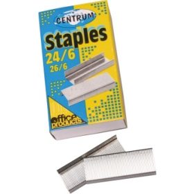 Tűzőkapocs Centrum 24/6 1000 db/doboz