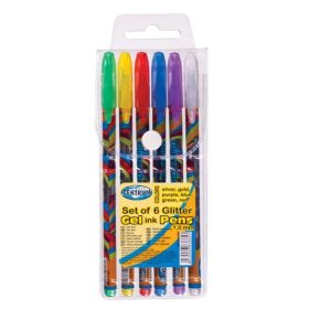 Zselés toll Centrum 6 db-os klt. csillámokkal