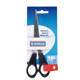 Olló Donau Irodai 16cm fekete