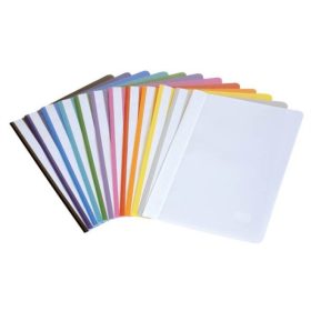 Gyorsfűző, PP, A4, Donau, fekete 10 db/csomag