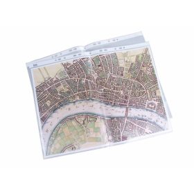   Genotherm, lefűzhető, A3, álló, 120 mikron, narancsos felület, Donau 50 db/csomag