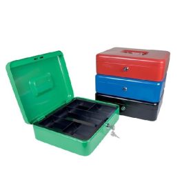 Pénzkazetta, 30x24x9 cm, Donau, fekete