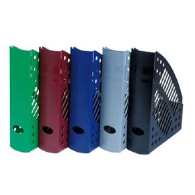 Iratpapucs, műanyag, 70 mm, Donau, szürke