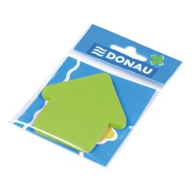 Öntapadó jegyzettömb, nyíl alakú, 50 lap, Donau, zöld