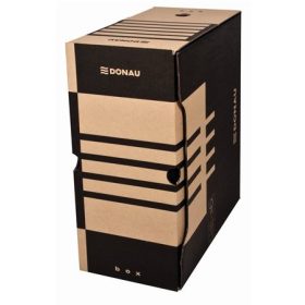 Archiváló doboz, A4, 155 mm, karton, Donau, natúr