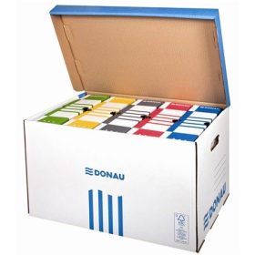 Archiváló konténer, felfelé nyíló, Donau, kék