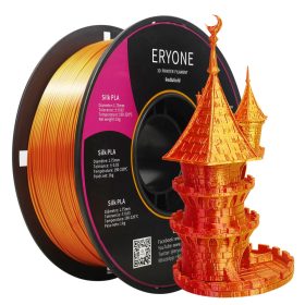   Eryone Silk PLA Dual Color selyemfényű piros és arany (red & gold) 3D nyomtató Filament 1.75mm, 1kg/tekercs