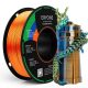 Eryone Silk PLA Triple Color selyemfényű narancs, kék és zöld (orange & blue & green) háromszínű 3D nyomtató Filament 1.75mm, 1kg/tekercs