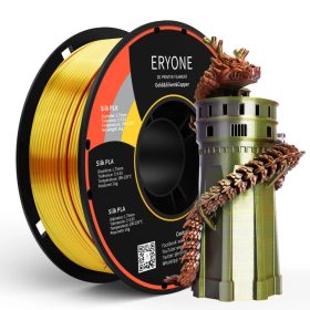   Eryone Silk PLA Triple Color selyemfényű arany, ezüst és réz (gold & silver & copper) háromszínű 3D nyomtató Filament 1.75mm, 1kg/tekercs