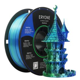   Eryone Silk PLA Dual Color selyemfényű kék és zöld (blue & green) 3D nyomtató Filament 1.75mm, 3kg/tekercs