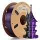 Eryone Silk PLA Dual Color selyemfényű fekete és lila (black & purple) 3D nyomtató Filament 1.75mm, 1kg/tekercs