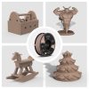 Eryone Deep Wood PLA sötét fa hatású 3D nyomtató Filament 1.75mm, 1kg/tekercs