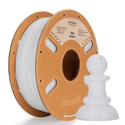 Eryone TPU fehér (white) 3D nyomtató Filament 1.75mm, 1kg/tekercs