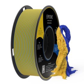   Eryone Matte PLA Dual-Color matt kék és sárga (blue & yellow) 3D nyomtató filament 1.75mm, 1kg/tekercs