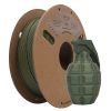 Eryone Matte PLA matt katonazöld (army green) 3D nyomtató filament 1.75mm, 1kg/tekercs