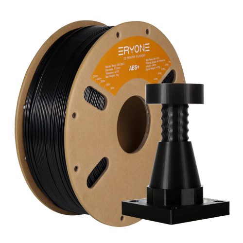Eryone ABS+ fekete (black) 3D nyomtató Filament 1.75mm, 1kg/tekercs