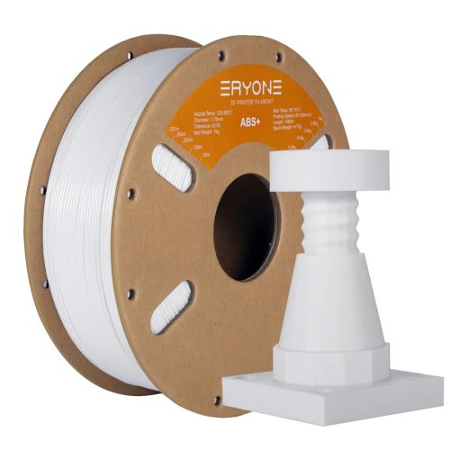 Eryone ABS+ fehér (white) 3D nyomtató Filament 1.75mm, 1kg/tekercs