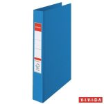   Gyűrűs könyv, 2 gyűrű, 42 mm, A4, PP/PP, Esselte Standard, Vivida kék (14452)