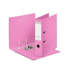   Iratrendező, 75 mm, A4, PP/PP, élvédő sínnel, Esselte Standard, mályva (231038)