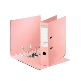   Iratrendező, 75 mm, A4, PP/PP, élvédő sínnel, Esselte Standard, barack (231039)