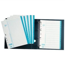 Regiszter, karton, A4, A-Z, Esselte, fehér (69910)