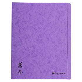 Gyorsfűző Exacompta A/4 prespán lila