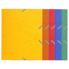 Gumis mappa, prespán, A5, EXACOMPTA, vegyes színek A/5