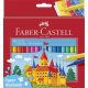 Filctoll készlet, Faber-Castell, 36 különböző szín Castle
