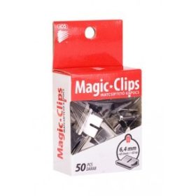 Iratcsipesz Magic Clip 6.4 mm 50 db/doboz