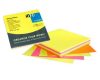 Öntapadós jegyzettömb Info Notes 75x75 mm 100 lapos neon mix (5654-39-pk1-b)