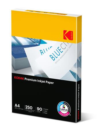 KODAK Premium Inkjet másolópapír, A4, 90 g, 250 lap/csomag