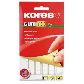 Gyurmaragasztó, 84 kocka/csomag, Kores Gumfix (IK31600)