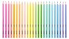 Színes ceruza készlet, háromszögletű, KORES Kolores Pastel, 24 pasztell szín (IK93321)