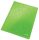 Gyorsfűző, laminált karton, lakkfényű, A4, Leitz Wow, zöld