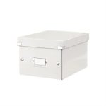 Irattároló doboz, A5, Leitz Click&Store, fehér	