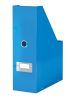 Iratpapucs, PP/karton, 95 mm, lakkfényű, Leitz Click&Store, kék
