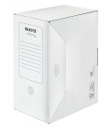   Archiváló doboz, A4, 150 mm, újrahasznosított karton, Leitz Infinity, fehér (60920000)