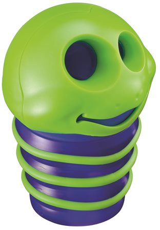 Hegyező, kétlyukú, tartályos, MAPED Croc Croc, kukac, vegyes színek