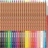Akvarell ceruza készlet, ecsettel, fém doboz, MAPED Artists, 24 különböző szín