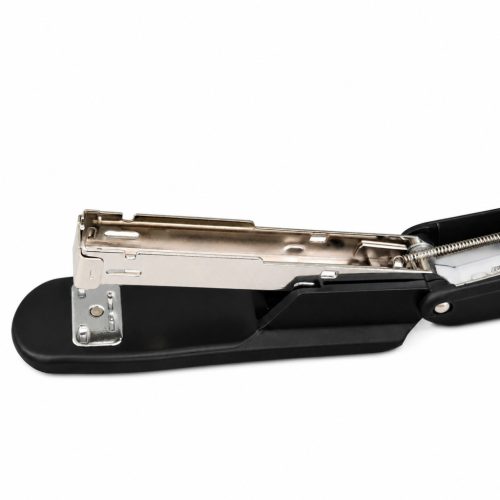 MOS 7700 professzionális half strip tűzőgép 24/6 és 26/6, 25 lapos, fekete