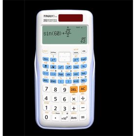   Számológép Truly SC187B tudományos számológép fehér (252 funkció)