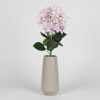 Hortenzia (Hydrangea) prémium dekorációs művirág szál 68cm, pink színű
