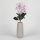 Hortenzia (Hydrangea) prémium dekorációs művirág szál 68cm, pink színű