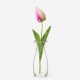 Tulipán dekorációs művirág szál 50cm, lila színű