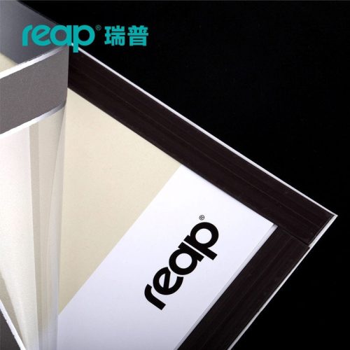 Bemutató tábla A/4 öntapadó mágneses kerettel ezüst, REAP 